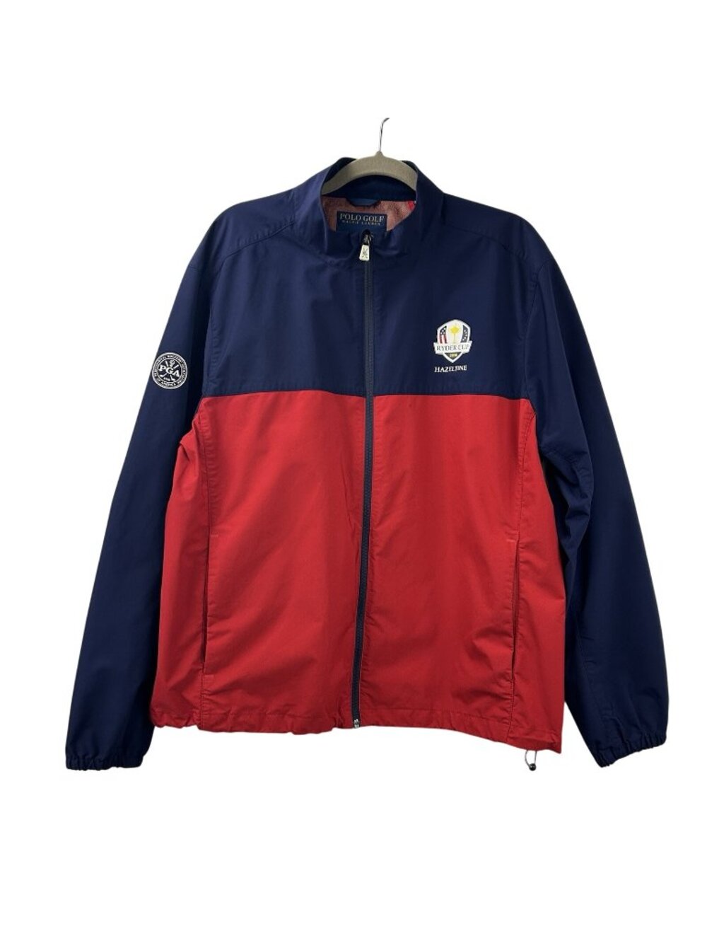 Polo Golf Ralph Lauren Mens Large 2016 Ryder Cup Packable Windbreaker Jacket